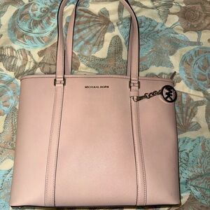 Michael Kors Light Pink Tote Bag